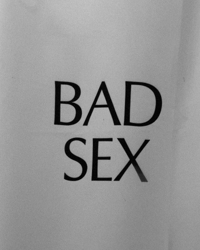 BAD MOOD SHOWER CURTAIN